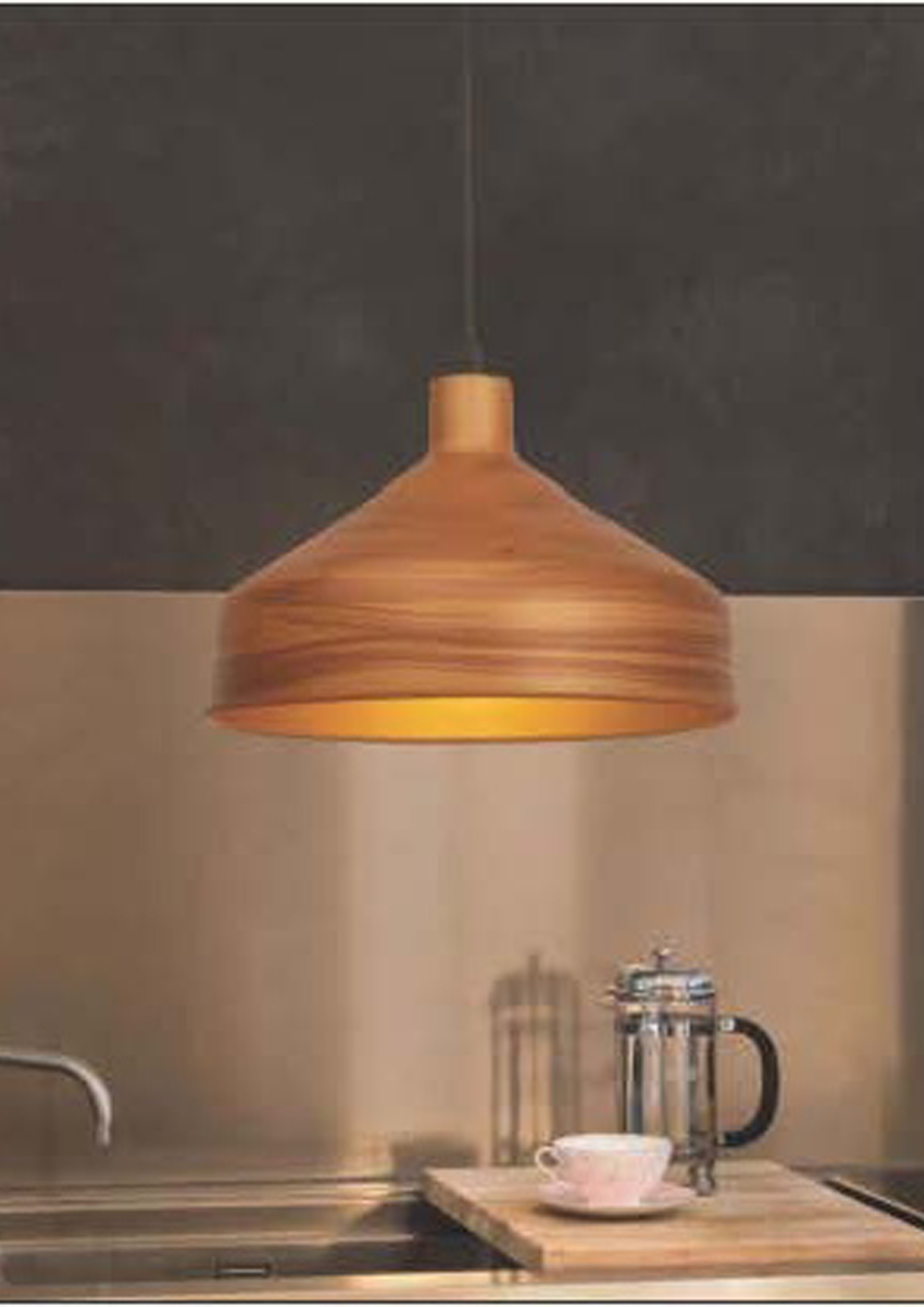 Beyond Lights - Wood Pendant Lamp- GL